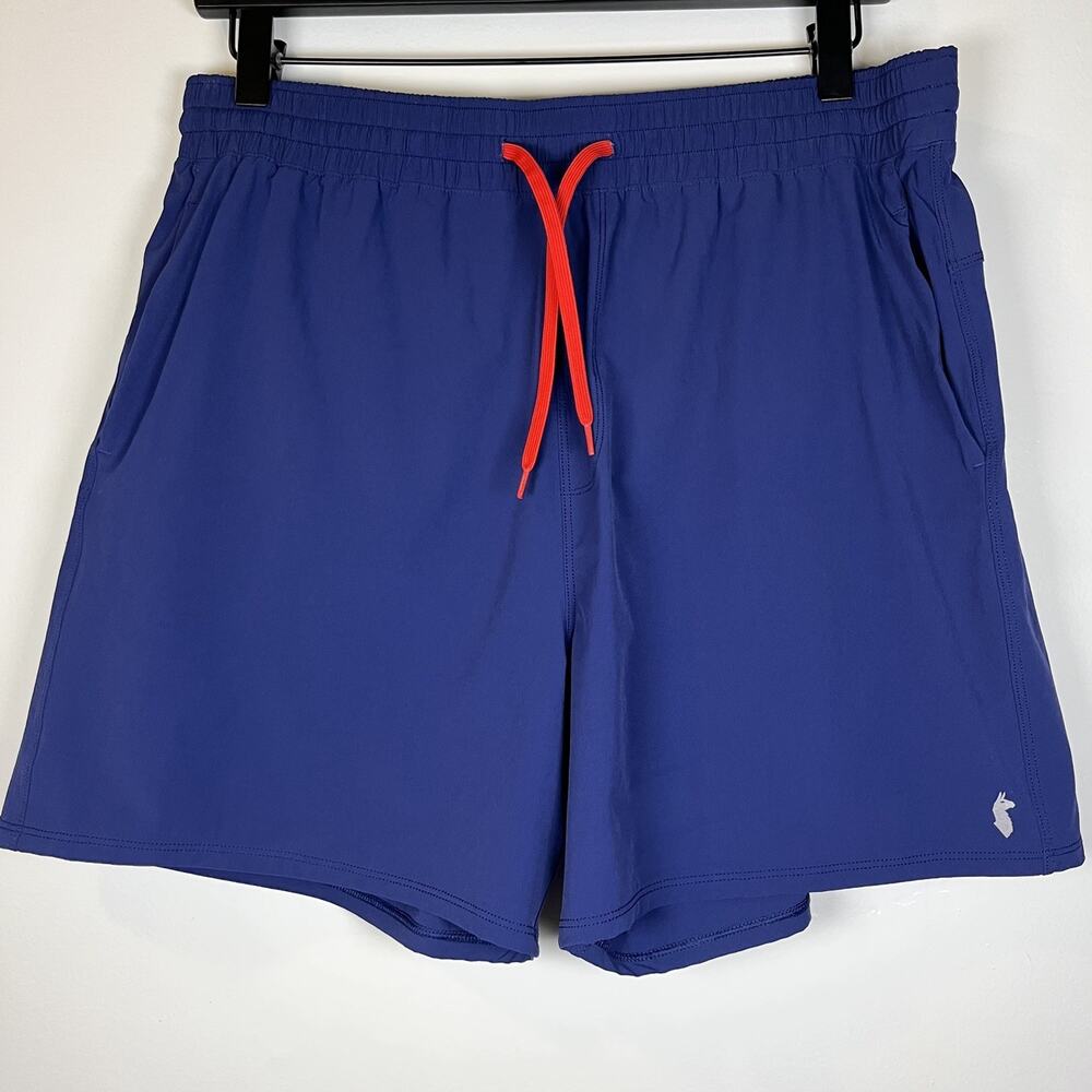 Cotopaxi Tola Swim Shorts Mens Size M Blue Trunks Mesh Lined Outdoor Tie Waist